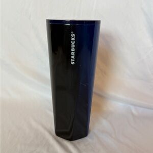 Starbucks Midnight Black and Deep Blue Vase